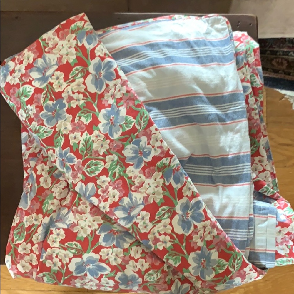Ralph Lauren Twin Duvet covet multi pattern